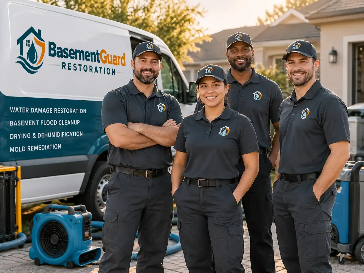 Basement Water Damage Restoration company in Orrum, NC
